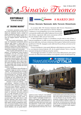TRANSIBERIANAd`italia - Amici della Ferrovia
