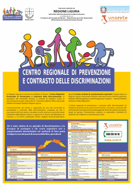 Opuscolo informativo Regione Liguria Documento Adobe PDF