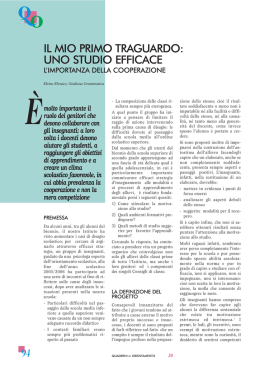Il testo - orientamento a scuola