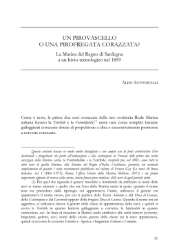 un pirovascello o una pirofregata corazzata?
