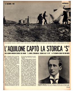 L`aquilone captò la storica `S`