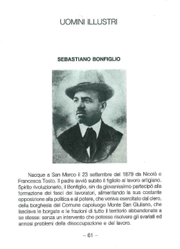 Uomini Illustri: Sebastiano Bonfiglio Simone