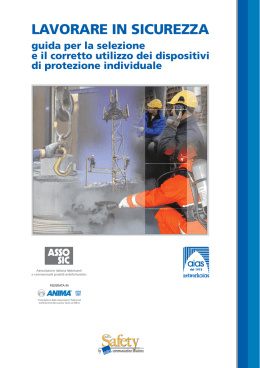 Opuscolo dpi - Milano Sicurezza sul Lavoro