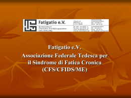 Fatigatio - Associazione Malati di CFS onlus