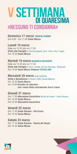 opuscolo pasqua 2013 - Parrocchia Sacro Cuore