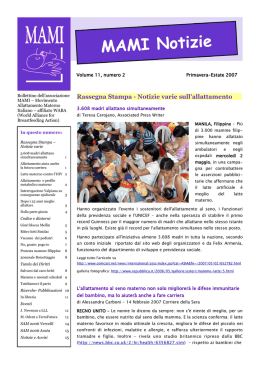Volume 11, n. 2 primavera/estate 2007