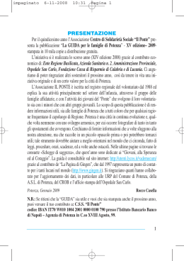 senta la pubblicazione &ldquo;La GUIDA