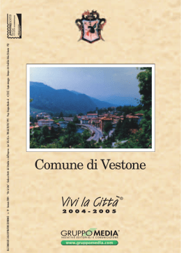 vestone - Noi Cittadini in TV