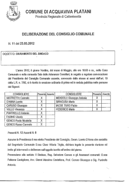 COMUNE or ACQUAVIVA PLATANI