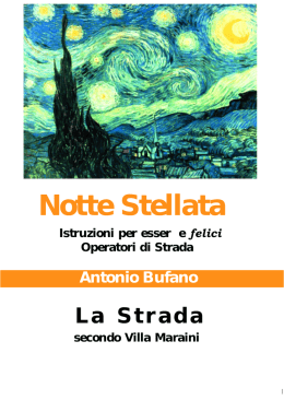 Notte Stellata - Fondazione Villa Maraini