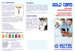 GOLD CARD - Biotac Tecline