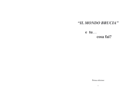 il mondo brucia