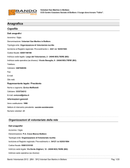 Versione finale Bando Volontariato Boltiere