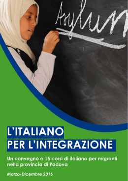 l`italiano per l`integrazione