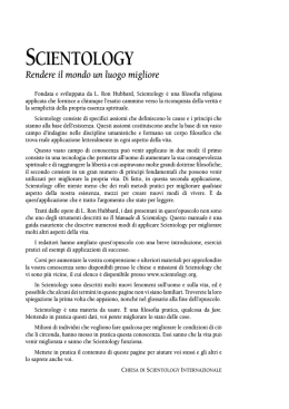 a effetto - Scientology Volunteer Ministers