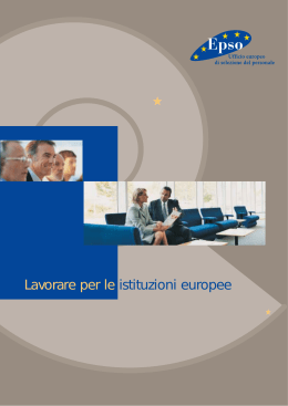 Brochure informativa EPSO