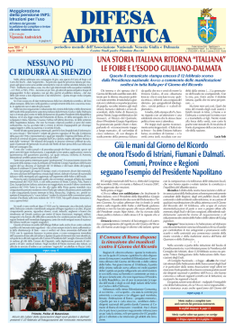 NESSUNO PI&Ugrave; CI RIDURR&Agrave; AL SILENZIO UNA STORIA ITALIANA