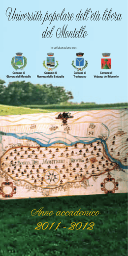 programma completo dei corsi