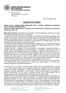 COMUNICATO STAMPA - Azienda USL di Imola