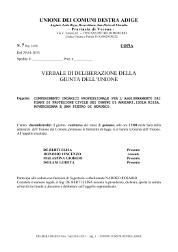 documento principale - Unione Comuni Destra Adige