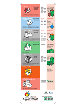 utenze domestiche - Comune di Salerno
