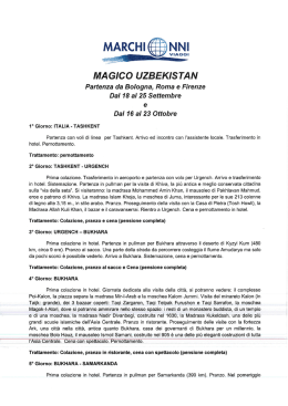 Scarica il programma e la scheda in pdf