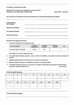 Formazione commerciale di base - v-ost
