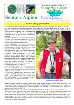 Notiziario Sempre Alpino 2014