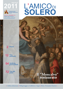 L`Amico di Solero 2011 - Parrocchia di Quargnento