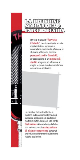 Opuscolo Universitari tr.fh11 - FOR.ES