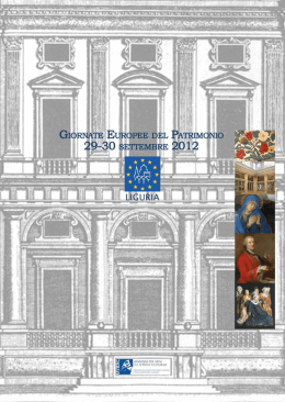 opuscolo giornate europee - A.S.P. Opere Sociali di N.S. di