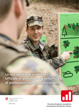 Ufficiale di professione o sottufficiale di professione nell`Esercito