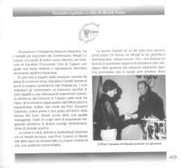 Secondo Capitolo a cura di Roald Vento