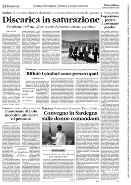 approfondimento - Associazione Amici di san Nicola Arcella