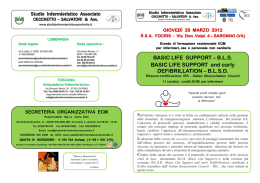 BASIC LIFE SUPPORT ² BLS BASIC LIFE SUPPORT and early