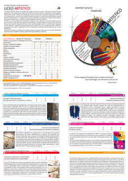 Brochure orientamento - Home del Liceo Artistico