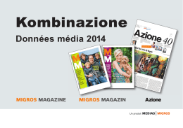Kombinazione - Migros Magazine
