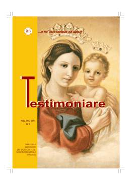 ultimo numero - Suore Missionarie del Sacro Costato