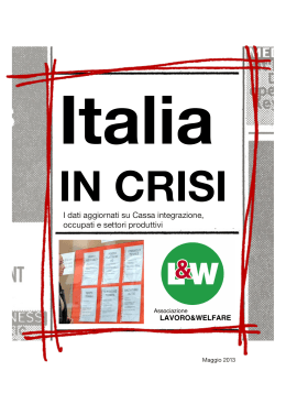 Italia in crisi - Cesare Damiano