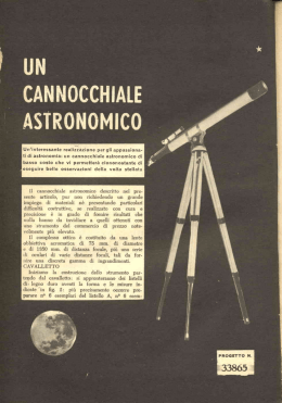 un cannocchime astronomico