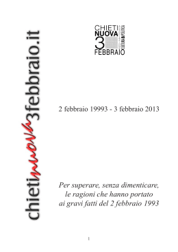 Iniziative e Attività 1993-2012