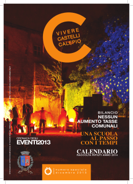 C05 dicembre 2013 - Comune di Castelli Calepio