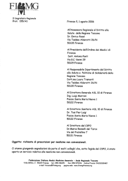 Il Segre`rario Regionale