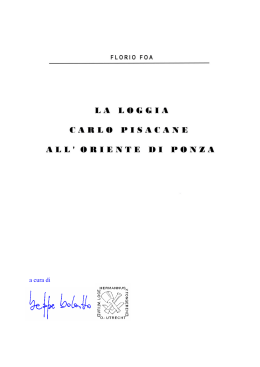 La Loggia Carlo Pisacane a Ponza - Loggia Giuseppe Libertini 737