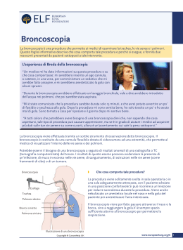 Broncoscopia - European Lung Foundation