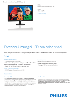 Product Leaflet: Monitor LCD V-line con