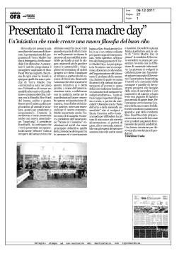Data 06-12-201 1 - Content Management Slow Food