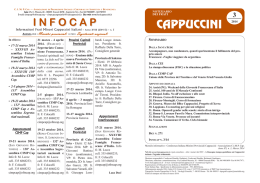 N. 03 - Notiziario dei Frati Cappuccini (marzo 2014)