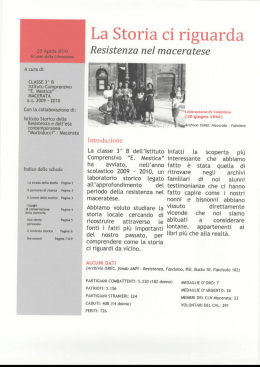 Ricerca degli alunni Mestica classe3^B