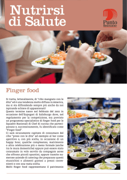 Finger food - PUNTO RISTORAZIONE srl